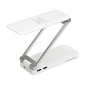多功能摺疊式充電檯燈 手機 iPhone / 平闆電腦充電器 白色