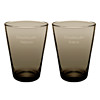 芬蘭伊塔拉 iittala Kartio 係列咖啡灰色海波對杯