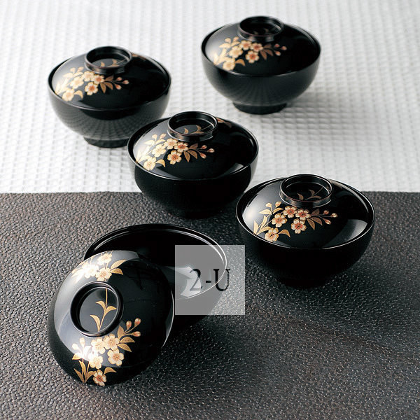 元山 吸物碗套裝 頂級漆碗禮盒