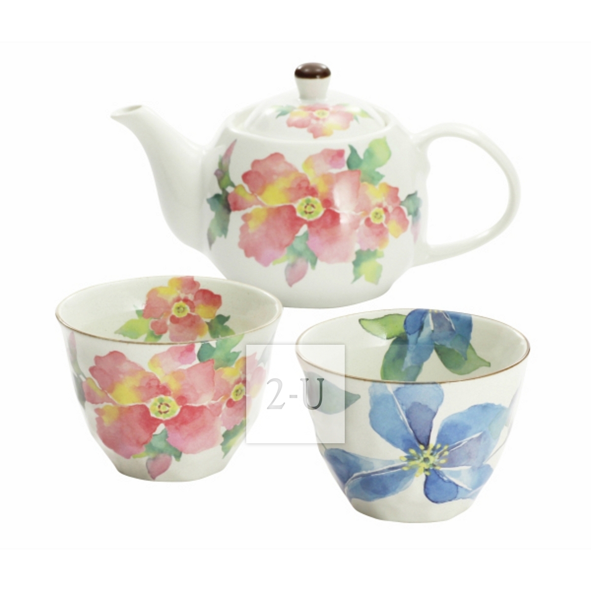 花日記 茶杯茶壺套裝