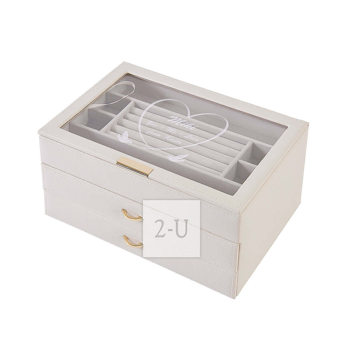 多層收納大首飾盒