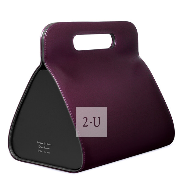 高檔化妝包首飾箱 紫色