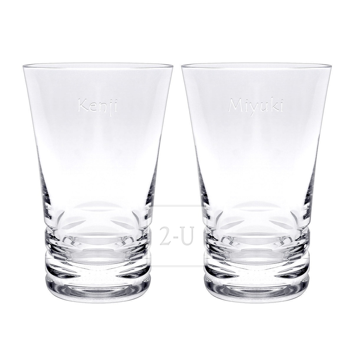 巴卡拉 Baccarat Lola 係列水晶海波對杯