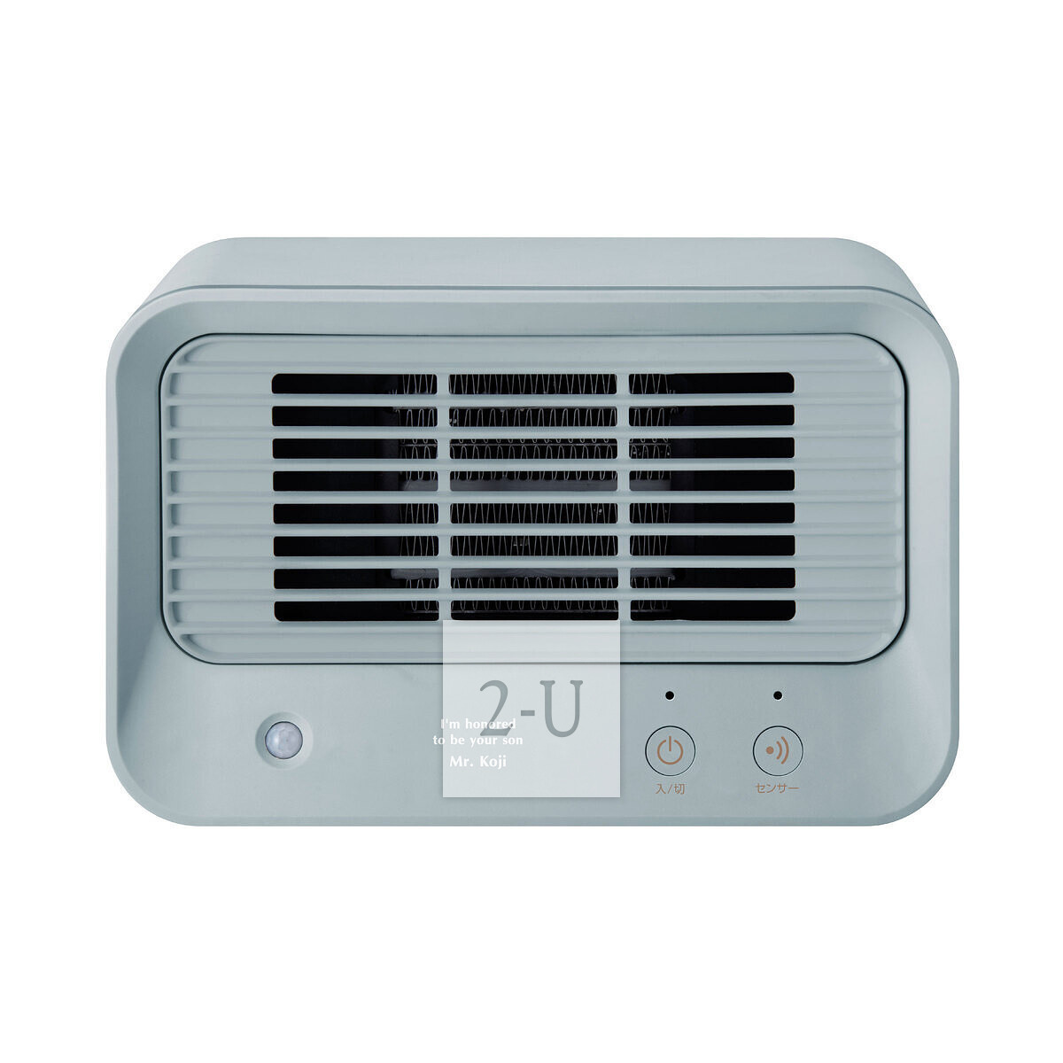 迷妳陶瓷暖風機 藍色