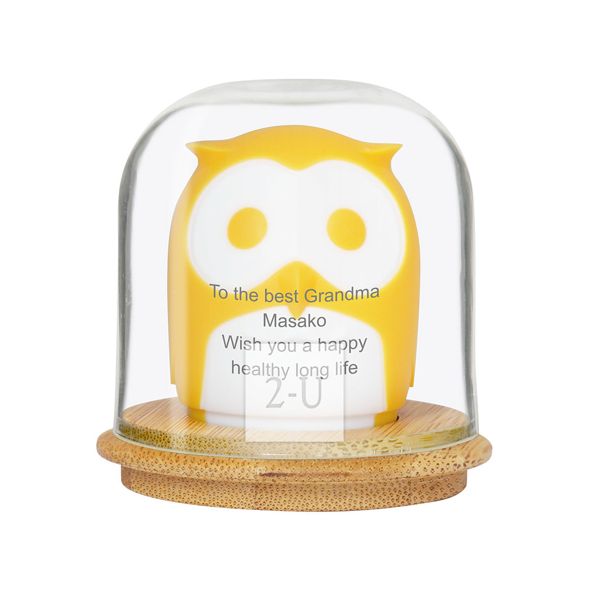 貓頭鷹螺絲刀頭收納盒 黃色