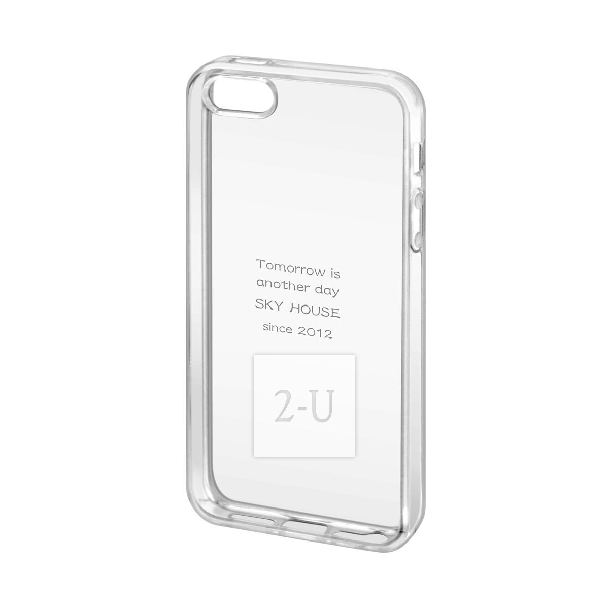 蘋果 Apple iPhone SE/5s/5 外殼手機包邊保護殼 透明色