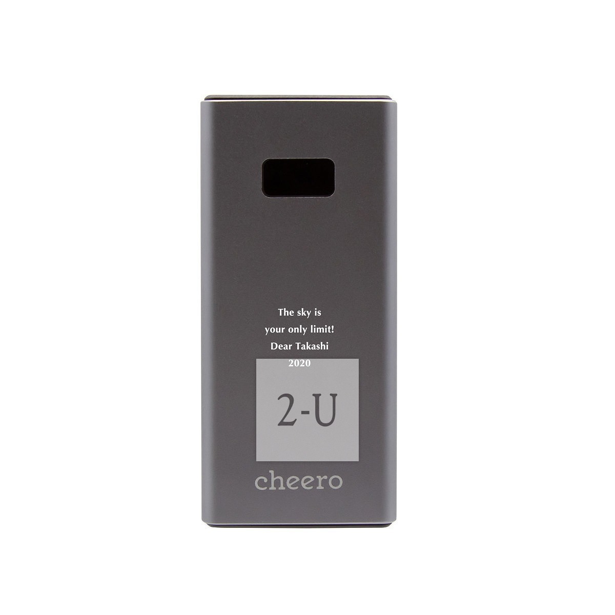 移動電源 Power Plus 金屬灰