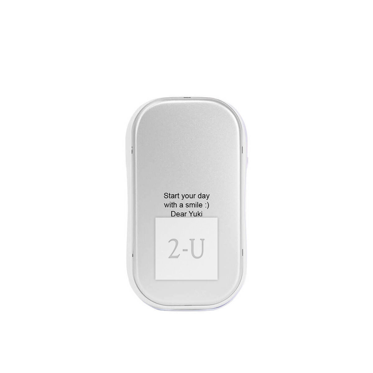 移動電源暖手寶 銀色