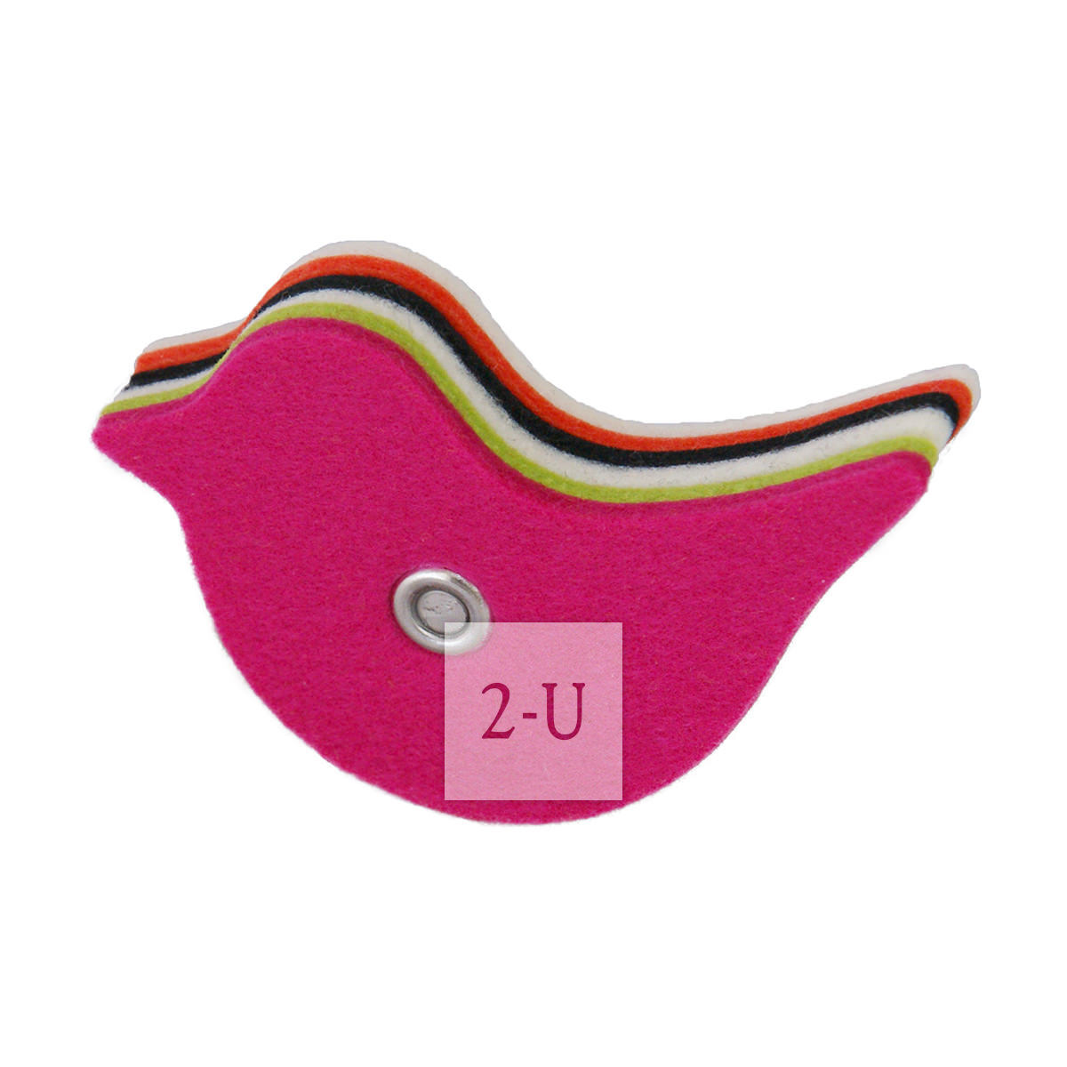 創意動物冰箱磁鐵貼 小鳥