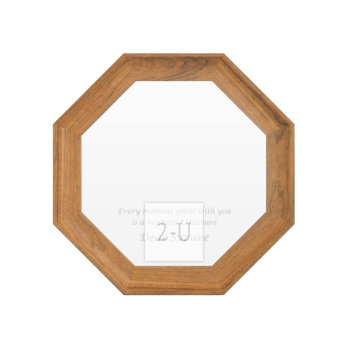 木框八角鏡  M