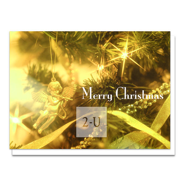 聖誕節天使賀卡