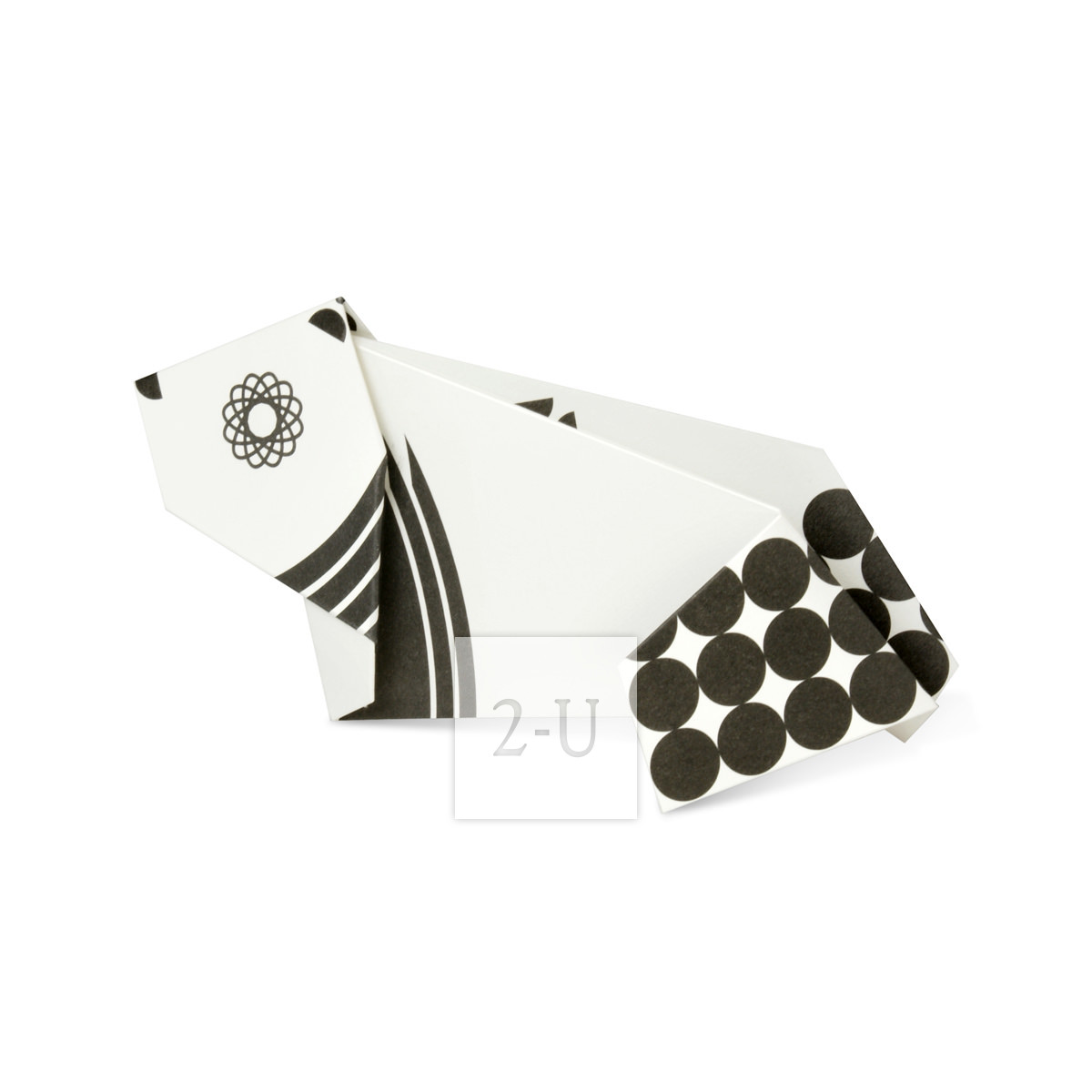 創意摺紙賀卡 熊貓