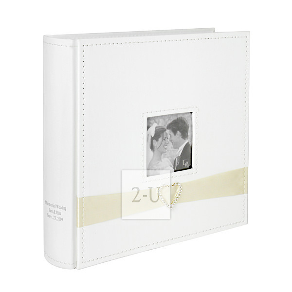 瓖心形萊茵水晶石相冊 L