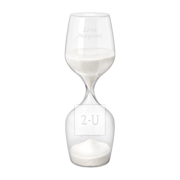 沙漏計時器 白色