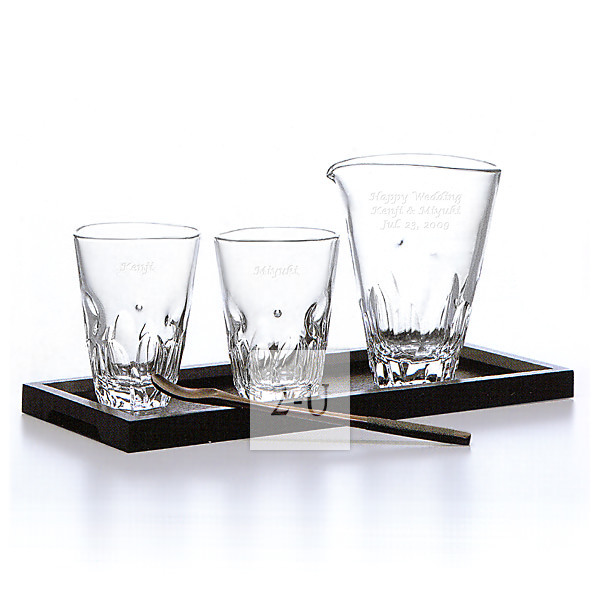 本格燒酒道樂 酒杯水瓶三件套