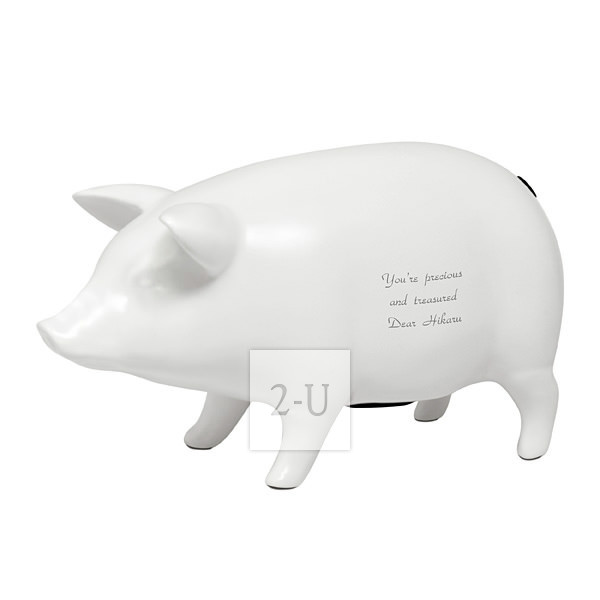 小豬揚聲器 白色