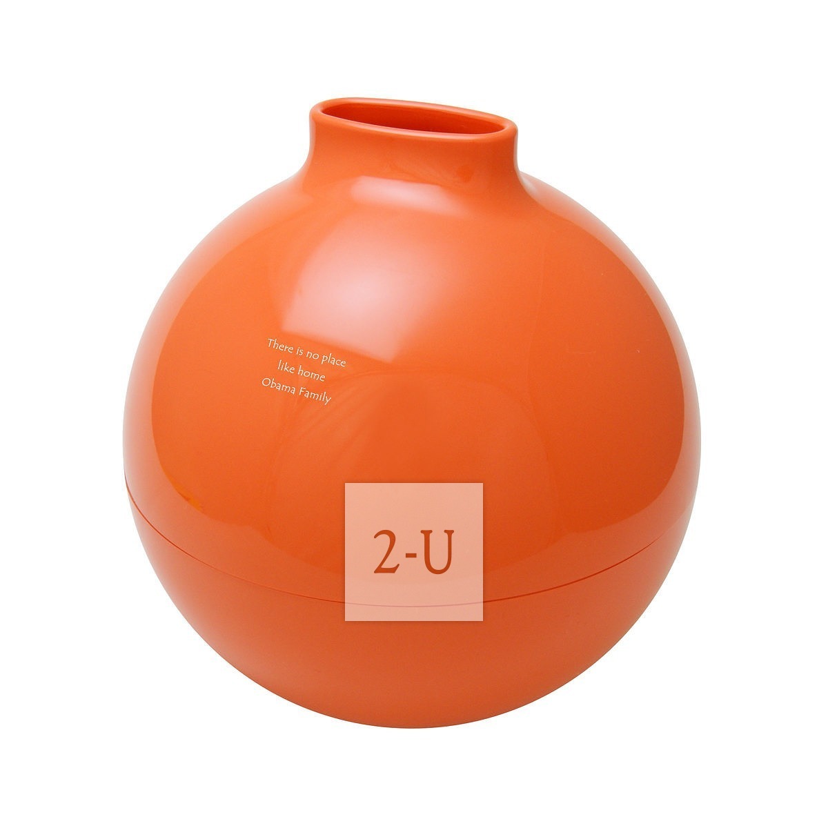 毬形大紙巾罐 橘色