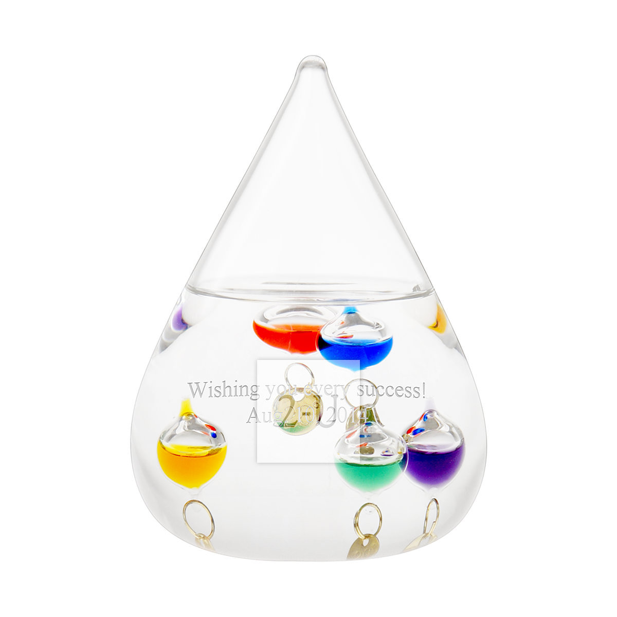 伽利略溫度計 水滴形 S