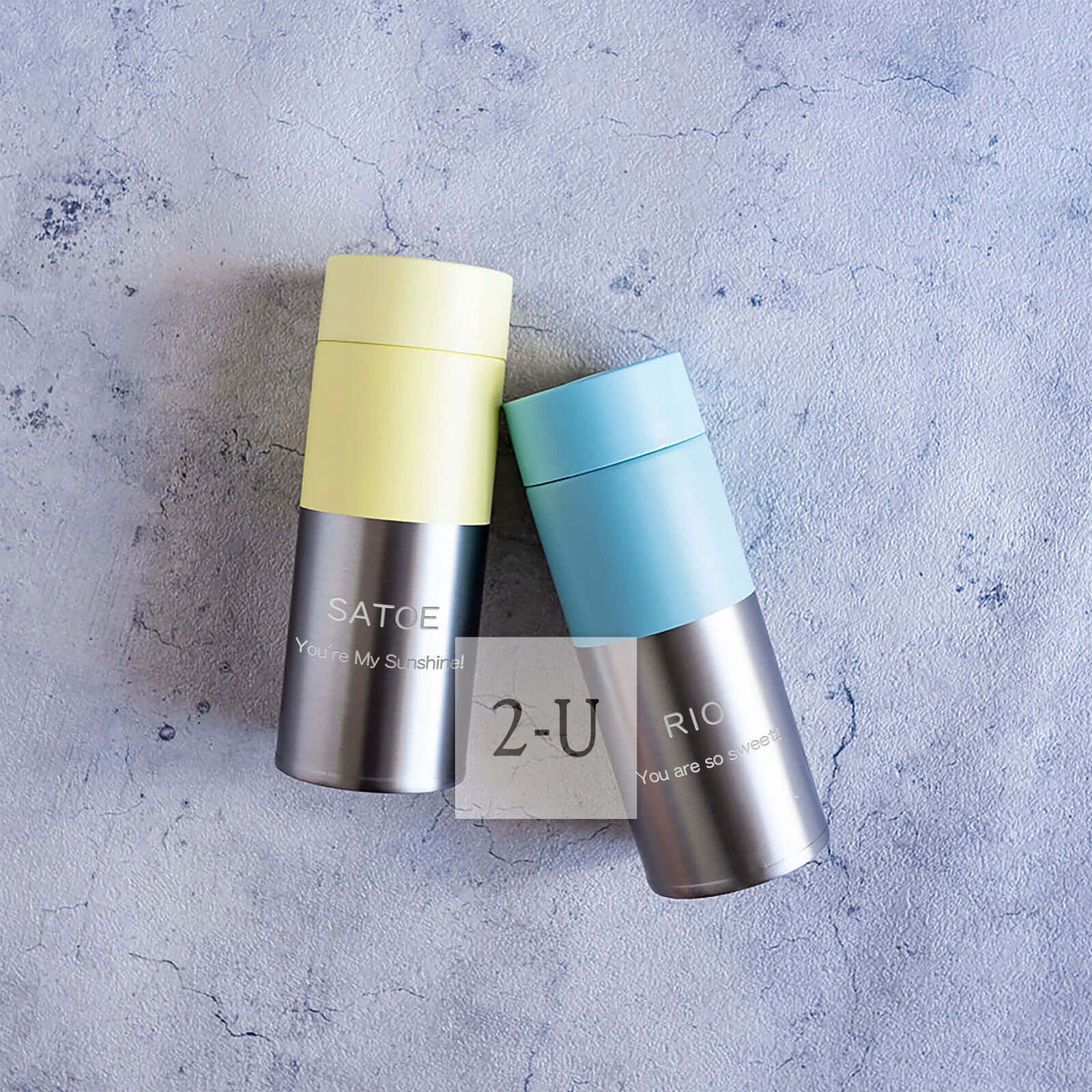 作為給女兒的情人節迴禮，送她一個在學校也能用的隨身保溫杯吧