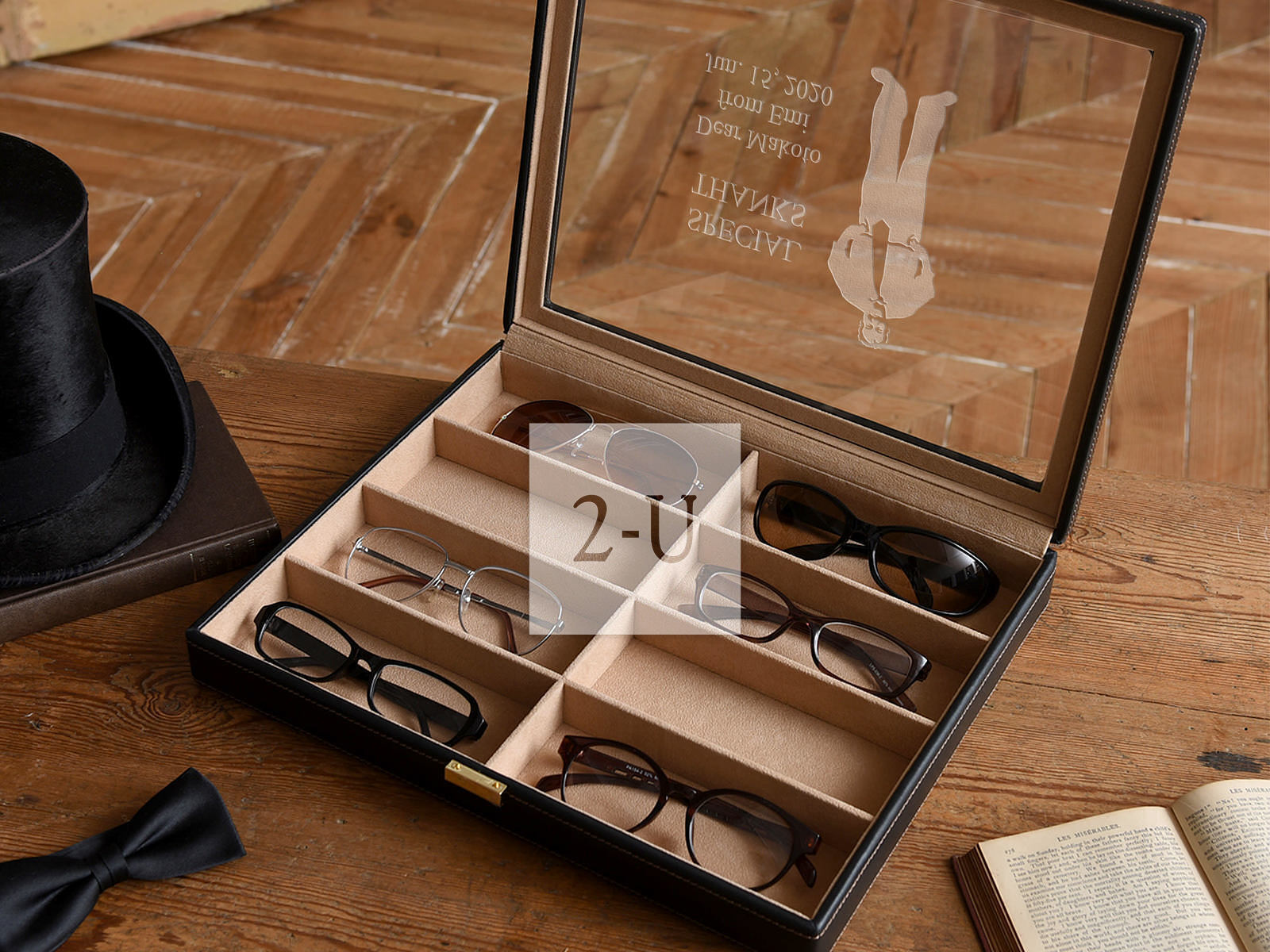 經典墨鏡與腕錶，加個定製錶盒纔是真驚喜！