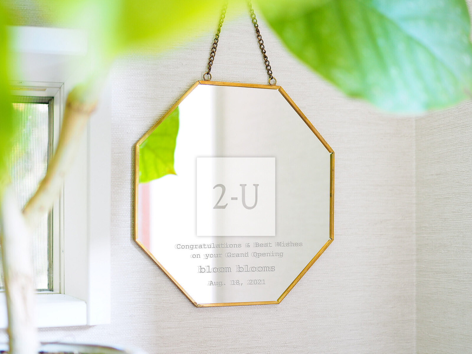 贈送風水能量？！八角鏡開業賀禮