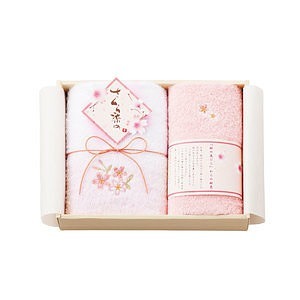 櫻花染 面巾・毛巾套裝