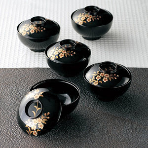 元山 吸物碗套裝 頂級漆碗禮盒