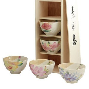 花香 5色花碗套裝