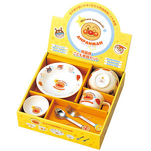 面包超人 嬰幼兒陶瓷餐具套裝 M