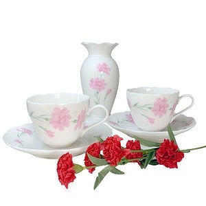 陶瓷花瓶咖啡對杯套裝