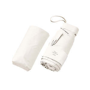 防紫外線防曬晴雨兩用便攜摺疊傘 白色