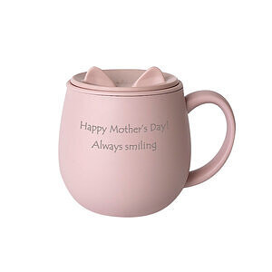 貓咪馬剋杯 粉色