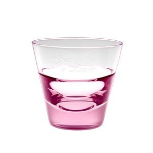 SUGAHARA 淡紫紅色古典杯