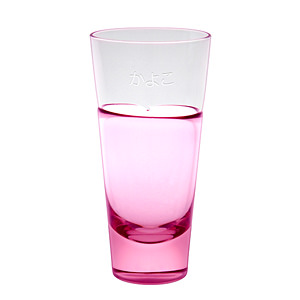 SUGAHARA 7盎司淡紫紅色平底玻璃杯