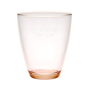 淡橙色意大利 Zeno 係列 Rock 水杯