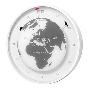 neXtime 世界地圖鬧鐘掛壁鐘