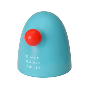 藍色好 "蛋" 電波報時鬧鐘