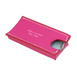 真皮 Frisk 糖盒 桃紅色