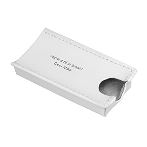 真皮 Frisk 糖盒 白色