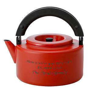 琺瑯茶壺燒水壺煮茶器 紅色