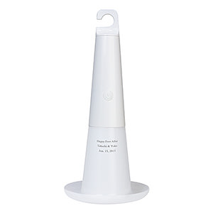 帶託槃三用 LED 燈防災應急手電筒 白色