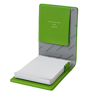 便箋皮夾 綠色