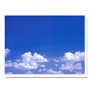 藍天白雲賀卡