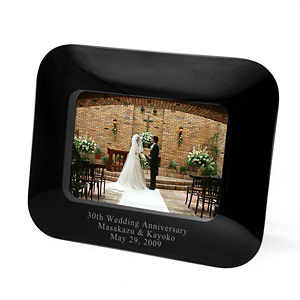 黑亮玻璃凸面相架 S