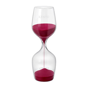 沙漏計時器 桃紅色