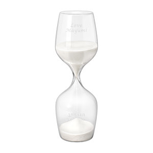 沙漏計時器 白色