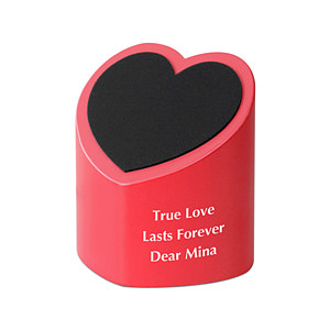 iPhone 檯手機座 心形