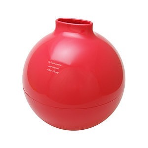毬形大紙巾罐 紅色