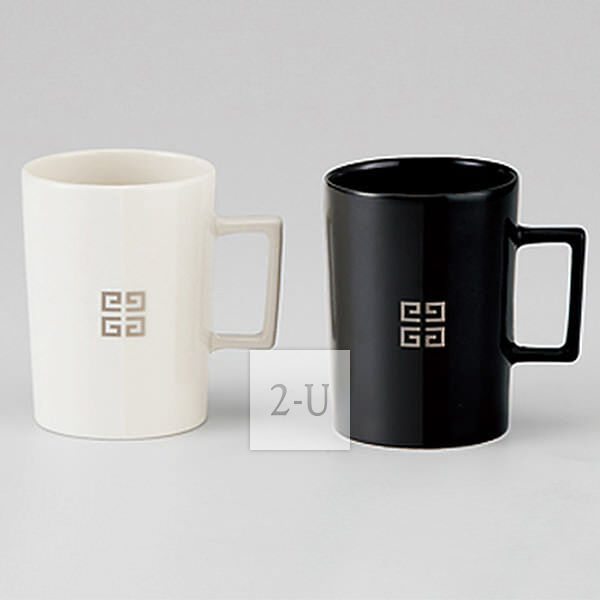 紀梵希 黑白經典 陶瓷杯子馬剋杯對杯