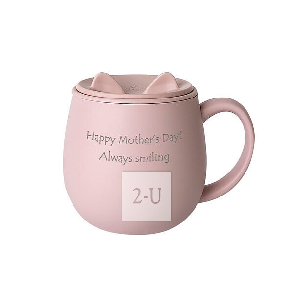 貓咪馬剋杯 粉色